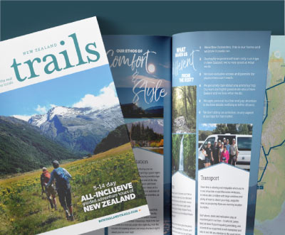 New Zealand Adventure brochure