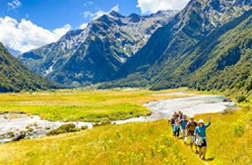 Pure South New Zealand Hiking and Adventure Tour