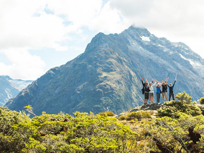 Hiking the Routeburn Track in Winter