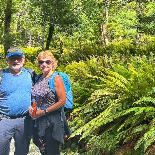 Adventure hiking tour South Island Routeburn Track
