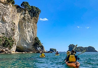 sweet north kayaking cathedral cove