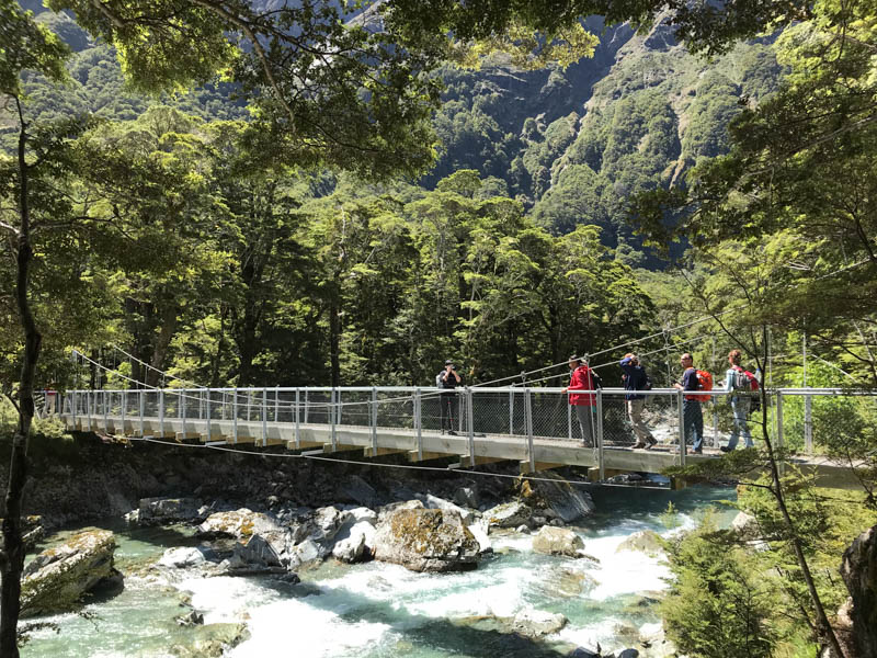 Looking for things to do in New Zealand South Island - hike Routeburn Track
