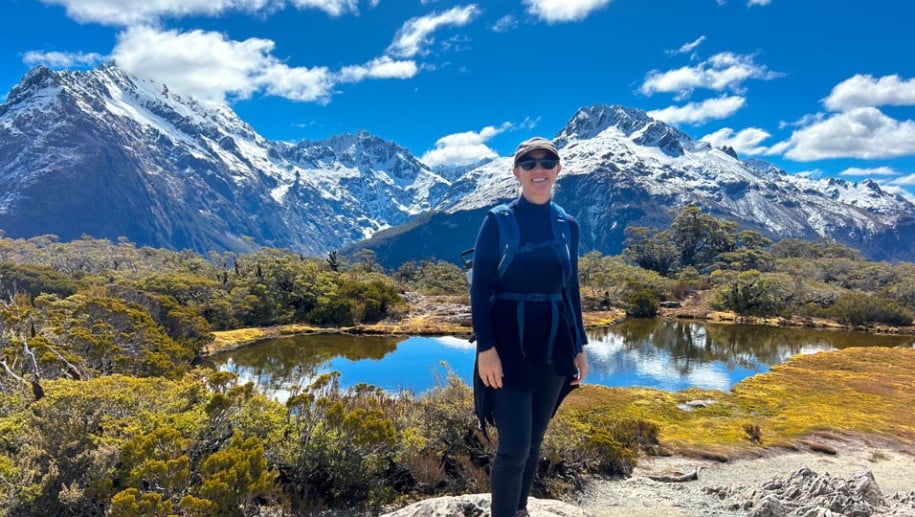 13. Guest enjoying Routeburn track 2