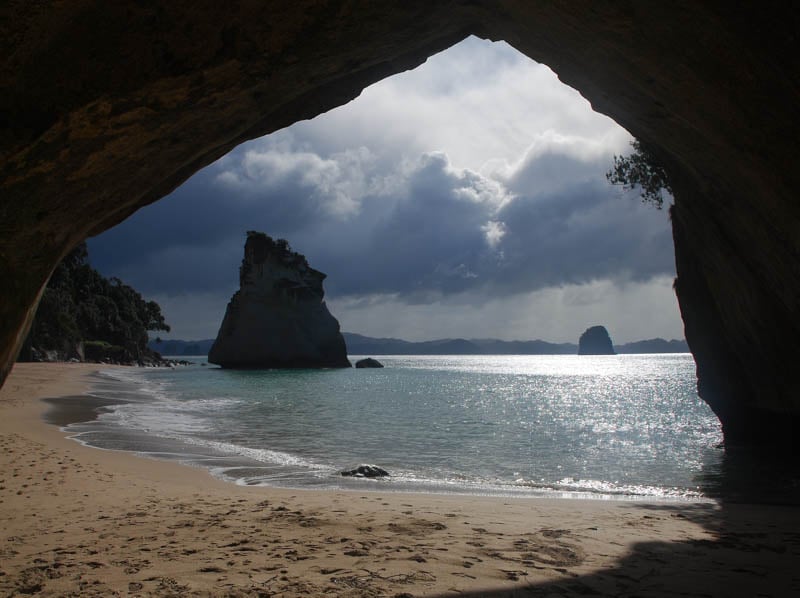 Explore the stunning Cathedral Cove by kayak