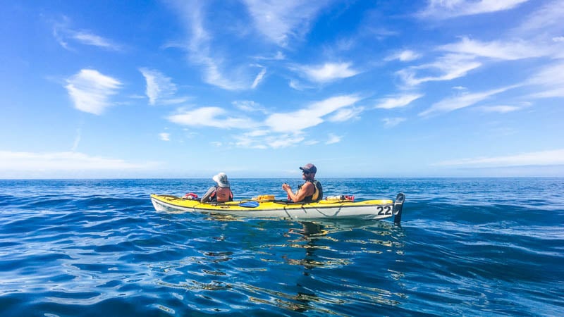 Kayaking Abel Tasman National Park, one of the best things to do in New Zealand