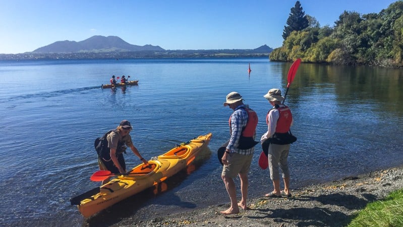 Kayaking Lake Taupo