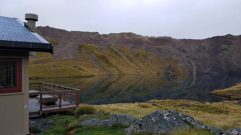 Sleep in a backcountry hut