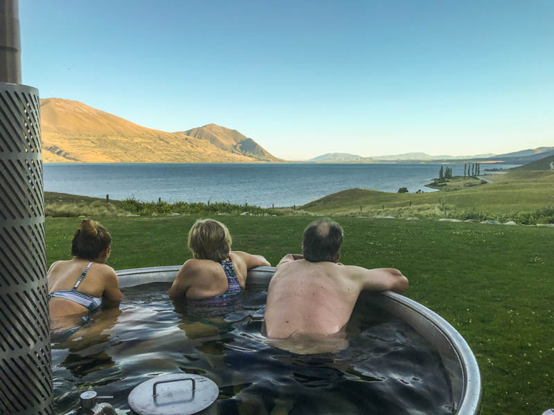 Relax and unwind in a hot tub