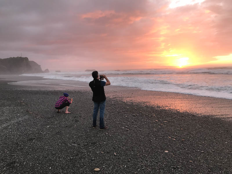 Watch countless majestic sunrises and sunsets
