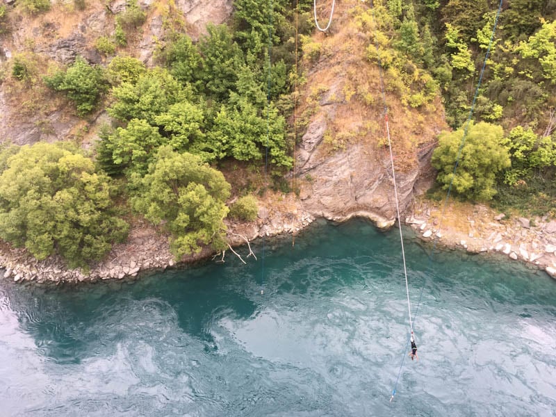 One of the best things to do in New Zealand - bungy jump, Kawarau Bridge