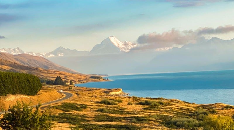 Lake Pukaki to Mount Cook