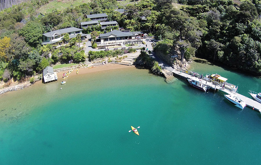 Accommodation on Queen Charlotte Track