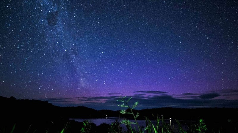Stewart Island New Zealand night sky
