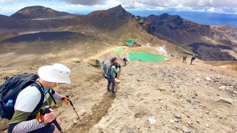 The Tongariro Crossing