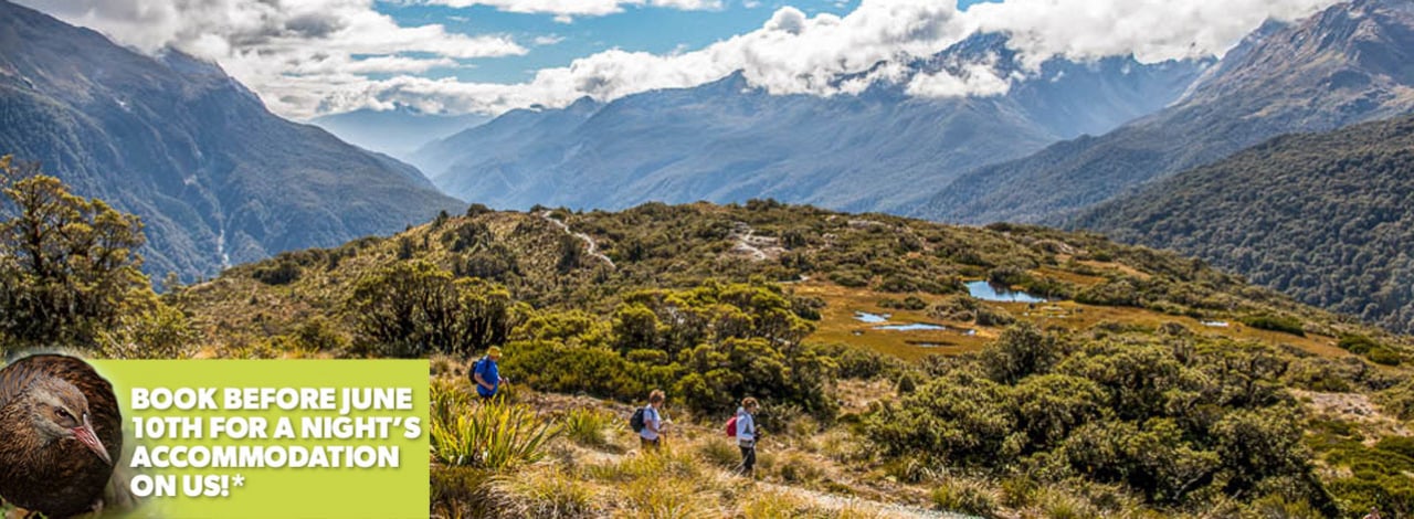 Walking Key Summit Trail Fiordland Early Bird Special 2025