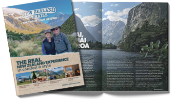 New Zealand Trails free brochure