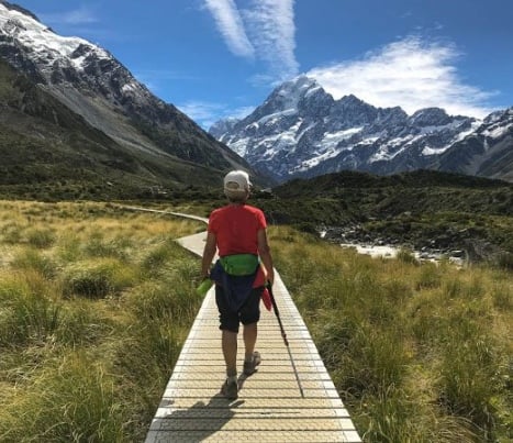 hooker valley track mt cook new zealand guided adventure tour2