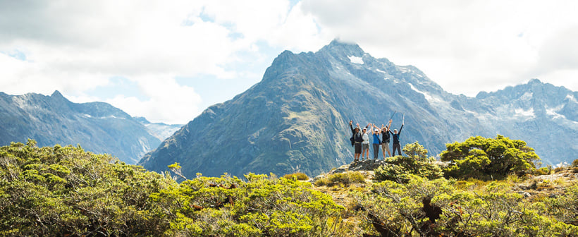 Hiking the Routeburn Track in Winter