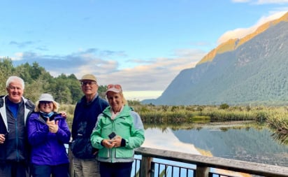 Milford Track Happy Guests