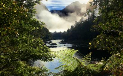 Milford Track view spot