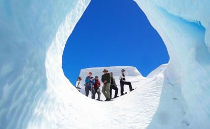 Tasman glacier hikes New Zealand