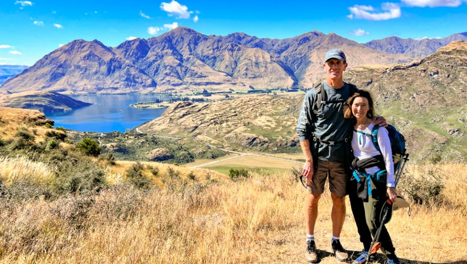 9. Guest couple at Rocky Mountain summit