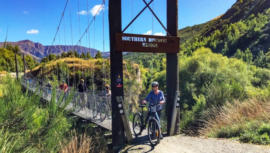 Bike Arrowtown on a New Zealand adventure trip