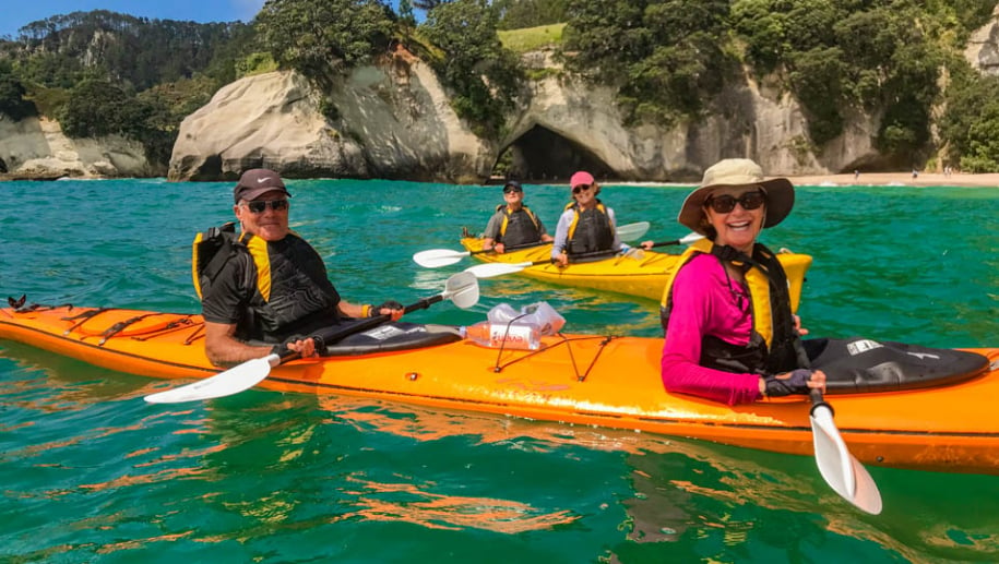 kayak day on sweet north tour