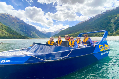 4. Group in Jetboat Siberia Valley