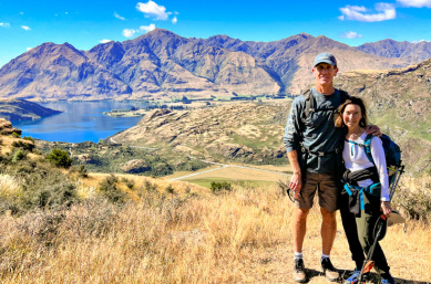 9. Guest couple at Rocky Mountain summit