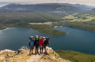 James Koelbl 339 Group over Lake Rotoiti