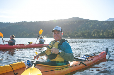 Kayaking Mapourika 2