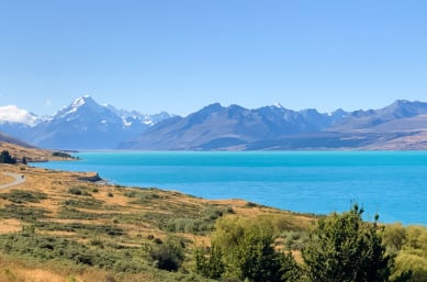 Pure South Driving to Mt Cook National Park