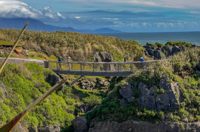 West coast pancake rocks