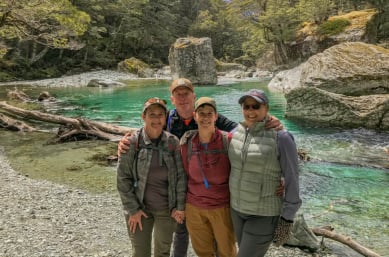 best of Routeburn river native bush happy group copy