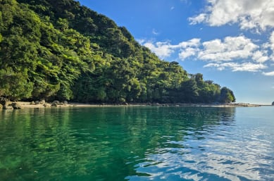 happy guests explore Abel Tasman National Park
