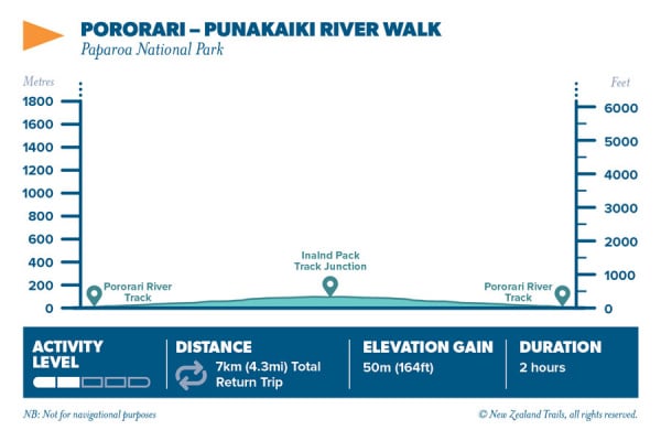 Punakaiki Pororari river walk2