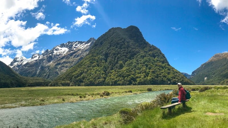 Routeburn Flats with New Zealand Trails