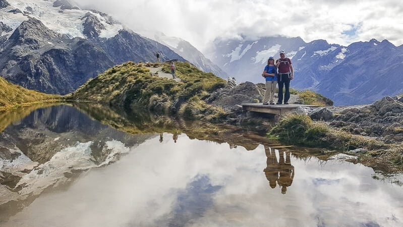 Sealy Tarns lookout, Mt Cook National Park