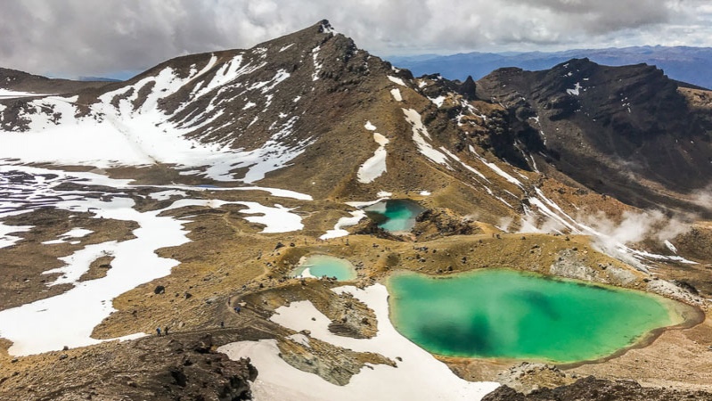 Emerald Lakes, Tongariro National Park