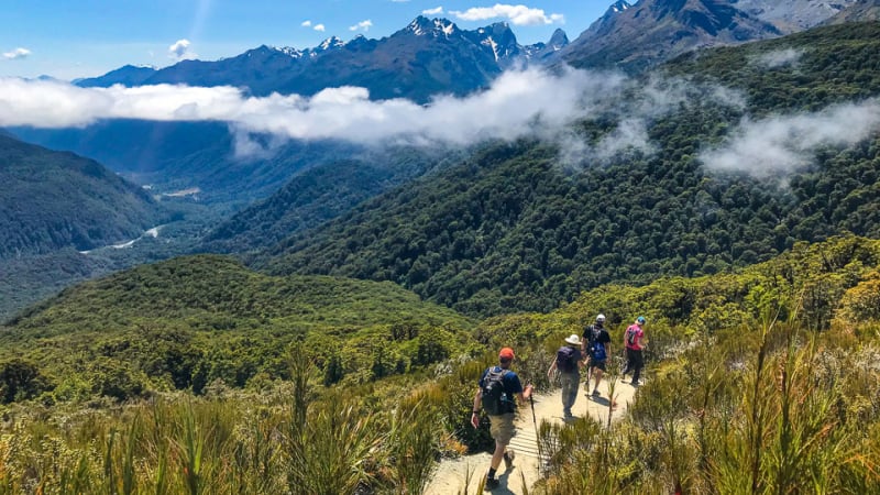 The views in New Zealand's National Parks are hard to beat.