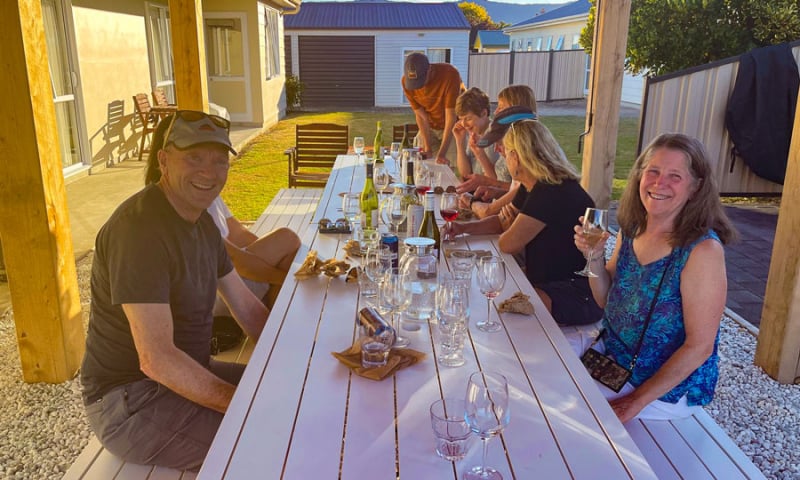 guests at parklands motel te anau