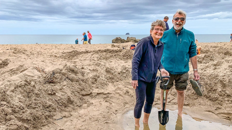 Hot Water Beach, Coromandel Peninsula, New Zealand