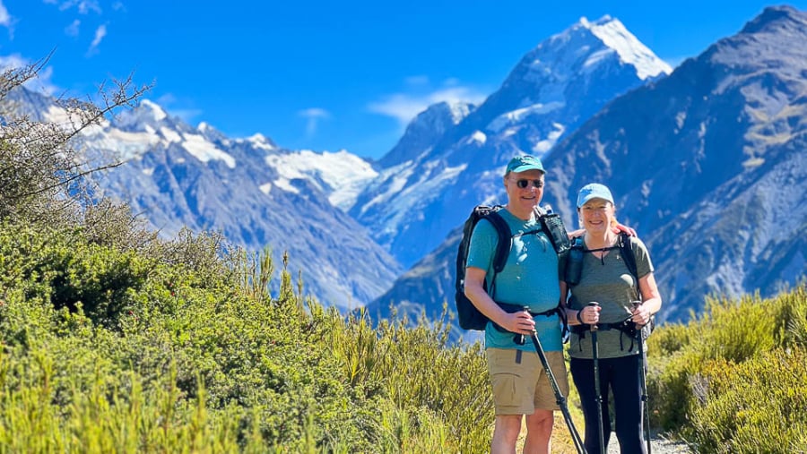 Exploring the highest peaks in Mount Cook National Park