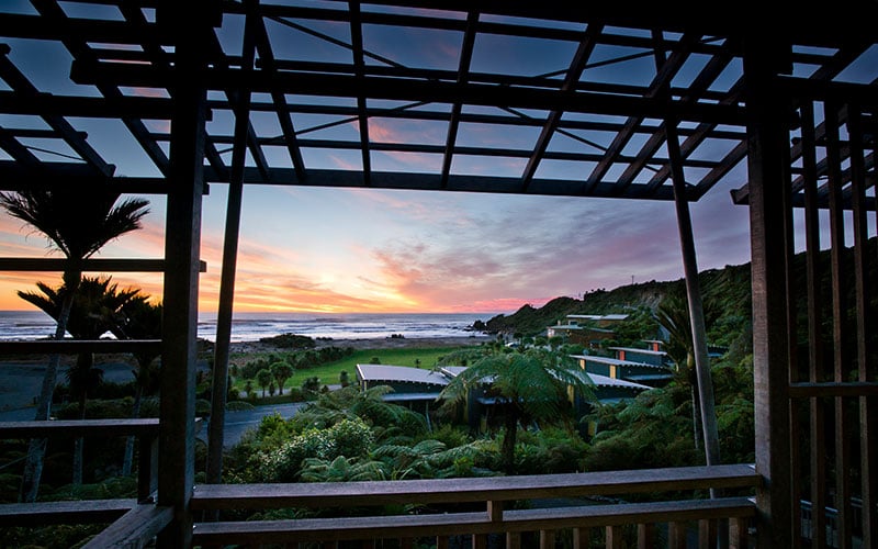 Beachside New Zealand accommodation, Punakaiki Resort