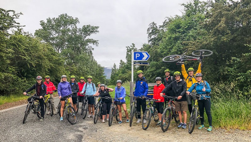 Biking on New Zealand family holidays