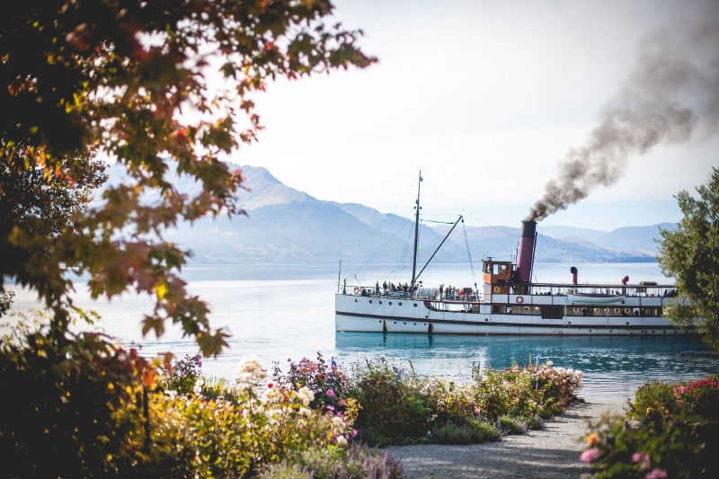 Explore Queenstown and Wakatipu on the TSS Earnslaw