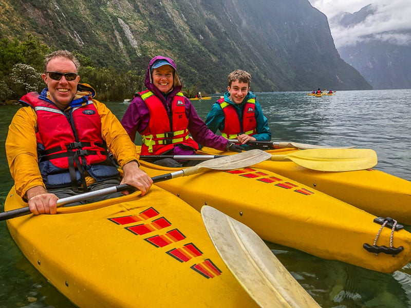 Family fun activities on a New Zealand family holiday
