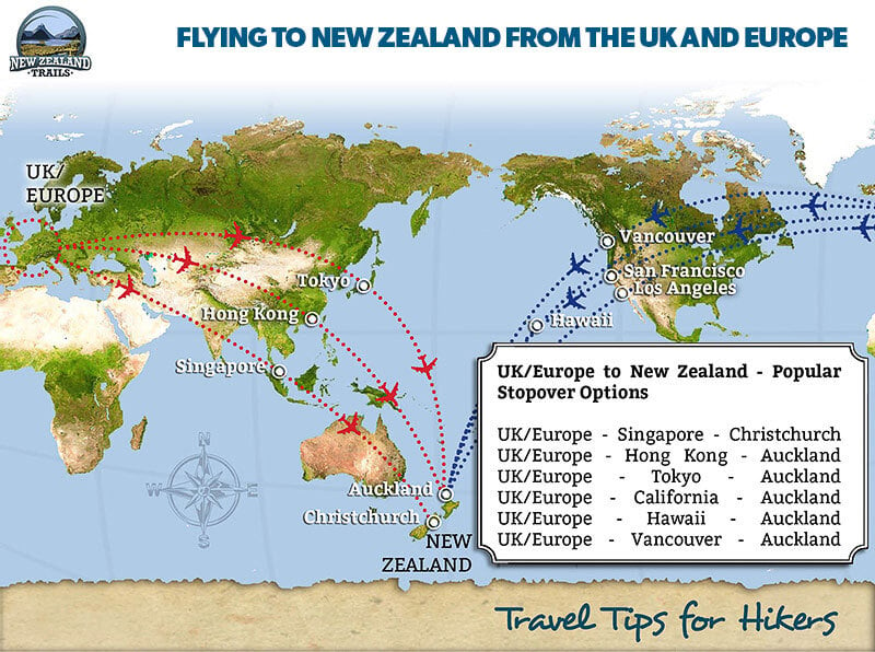 travel time from uk to new zealand