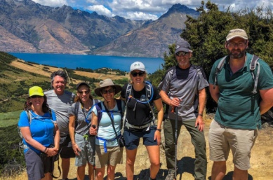 Lake Dispute on an adventure tour New Zealand